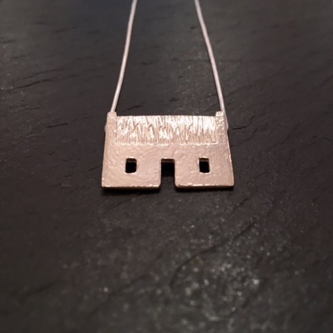 Handcrafted Scottish jewellery - Wee Bothy silver pendant Handcrafted Scottish jewellery - Wee Bothy silver pendant